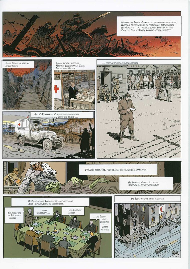 Comic "Die Geschichte einer Idee" - Über die Internationale Rotkreuzbewegung